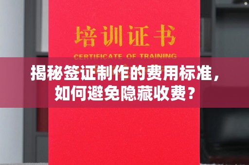 虎丘揭秘签证制作的费用标准，如何避免隐藏收费？