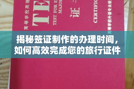 虎丘揭秘签证制作的办理时间，如何高效完成您的旅行证件