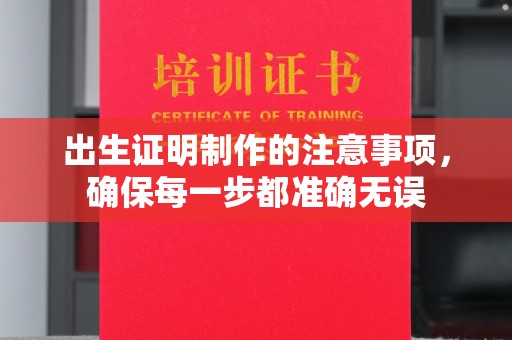 虎丘出生证明制作的注意事项，确保每一步都准确无误