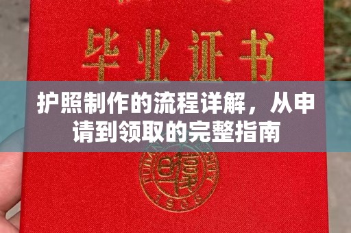 虎丘护照制作的流程详解，从申请到领取的完整指南